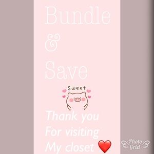 Bundle & Save❤️